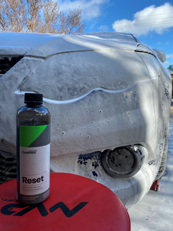 Carpro Reset - Diluting in foam lance bottle?